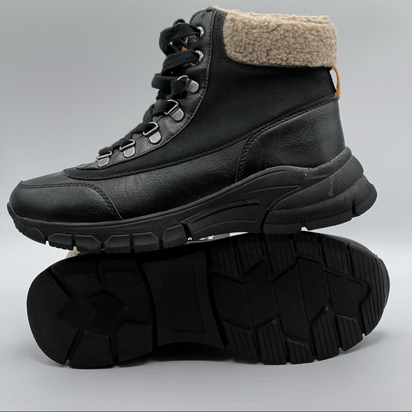 Mexx Lace Up Bootie Black Farell Size 9 Men’s - Picture 4 of 7